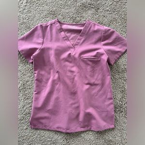Mandala One pocket Top Mauve